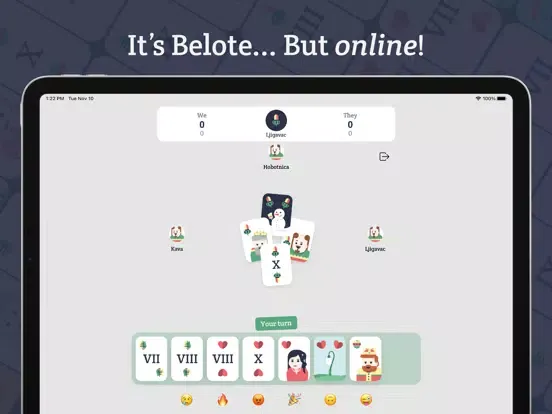 Captures d'écran de Bela Online - Belote & Friends iPad 
