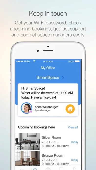 SpacePass. Book a meeting room स्क्रीनशॉट