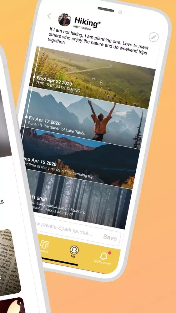 Capturas de pantalla de SparkList