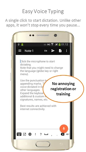 Speechnotes - Speech To Text应用截图