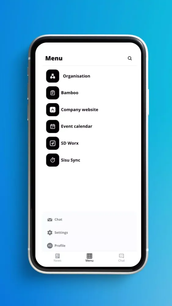 ภาพหน้าจอของ Amplify