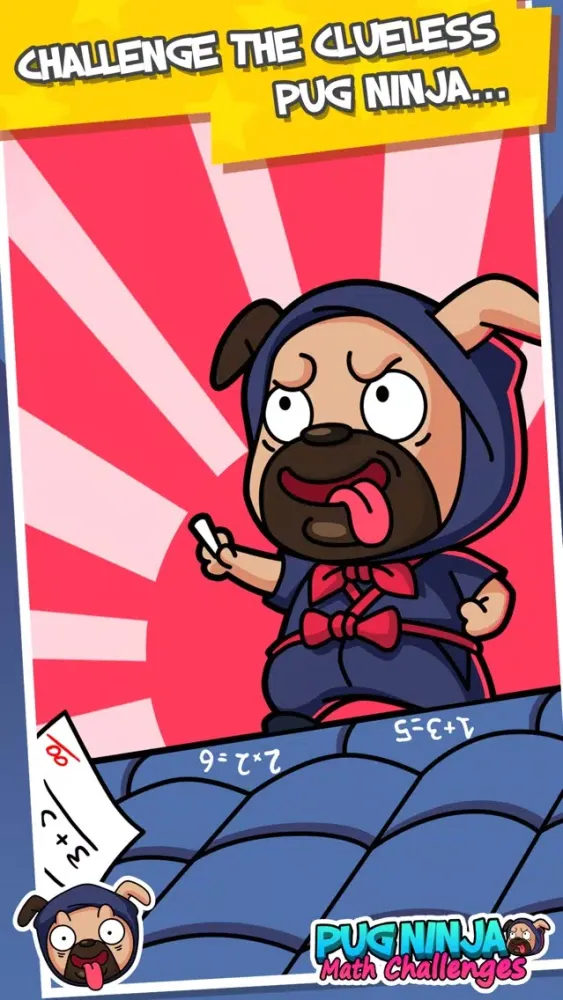 Zrzuty ekranu Pug Ninja - Math Challenges