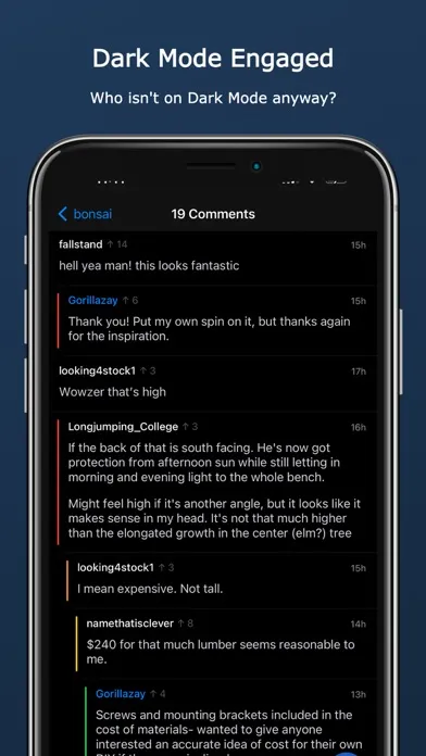 Capturas de tela do Lurker: Your New Front Page