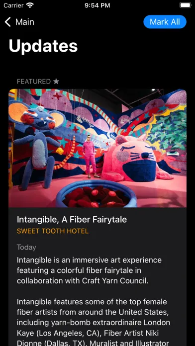 Capturas de tela do Art Con