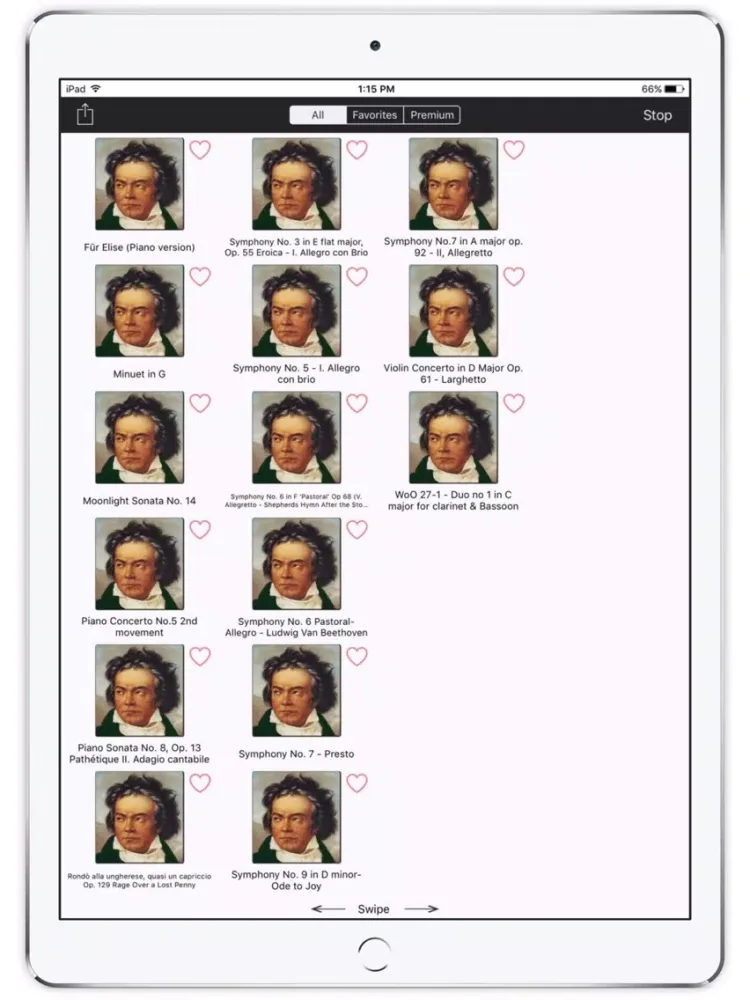 The Best of Beethoven - Pro iPad  স্ক্রিনশট