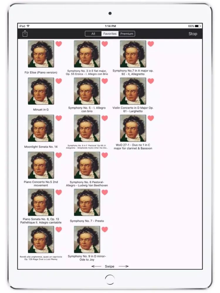 The Best of Beethoven - Pro iPad  স্ক্রিনশট