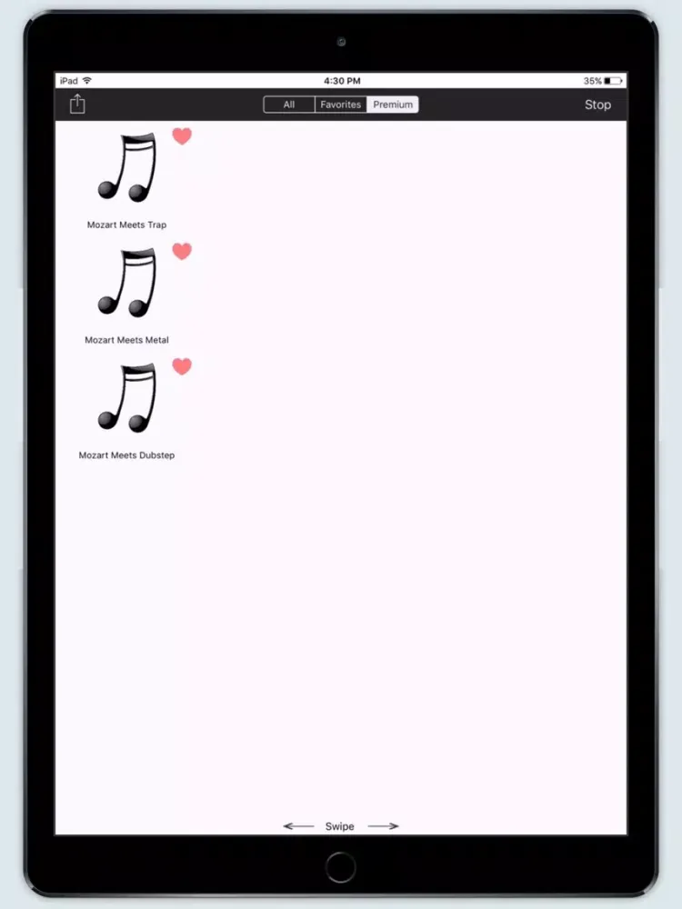 Capturas de pantalla de The Best of Mozart - Pro iPad 