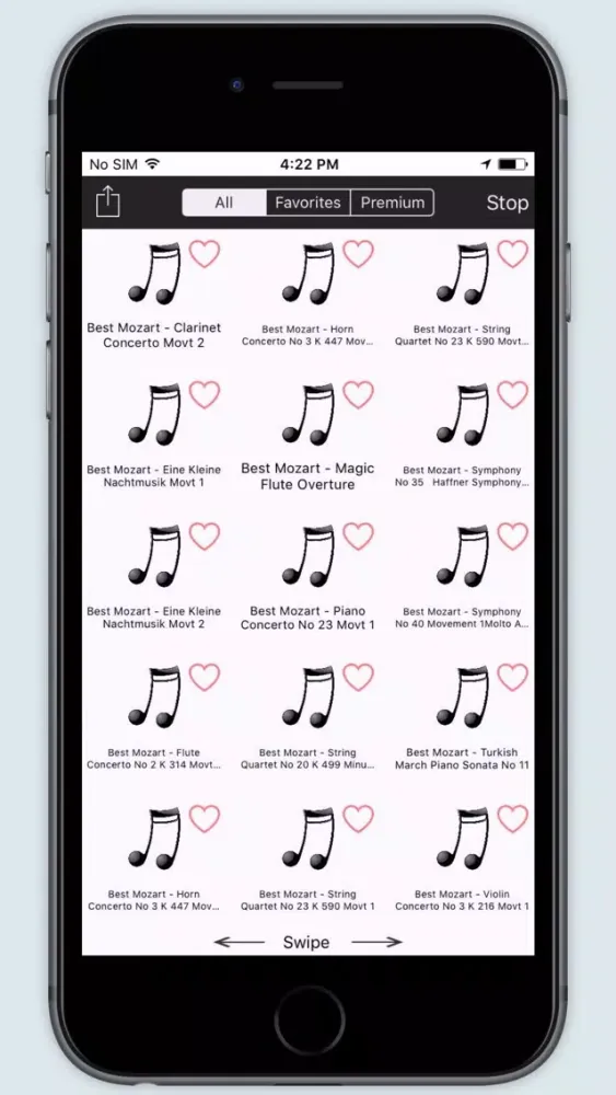 Capturas de pantalla de The Best of Mozart - Pro