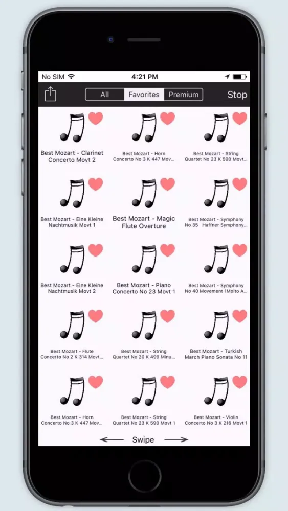 Capturas de pantalla de The Best of Mozart - Pro