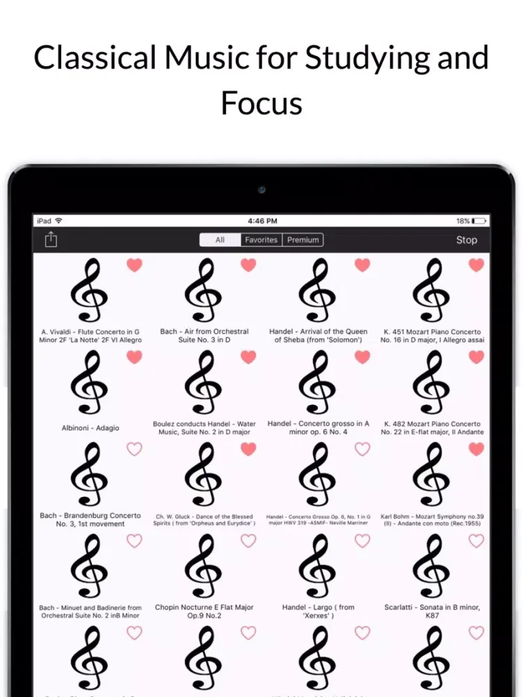 Скриншоты Classical Music for Concentration and Focus FREE iPad 