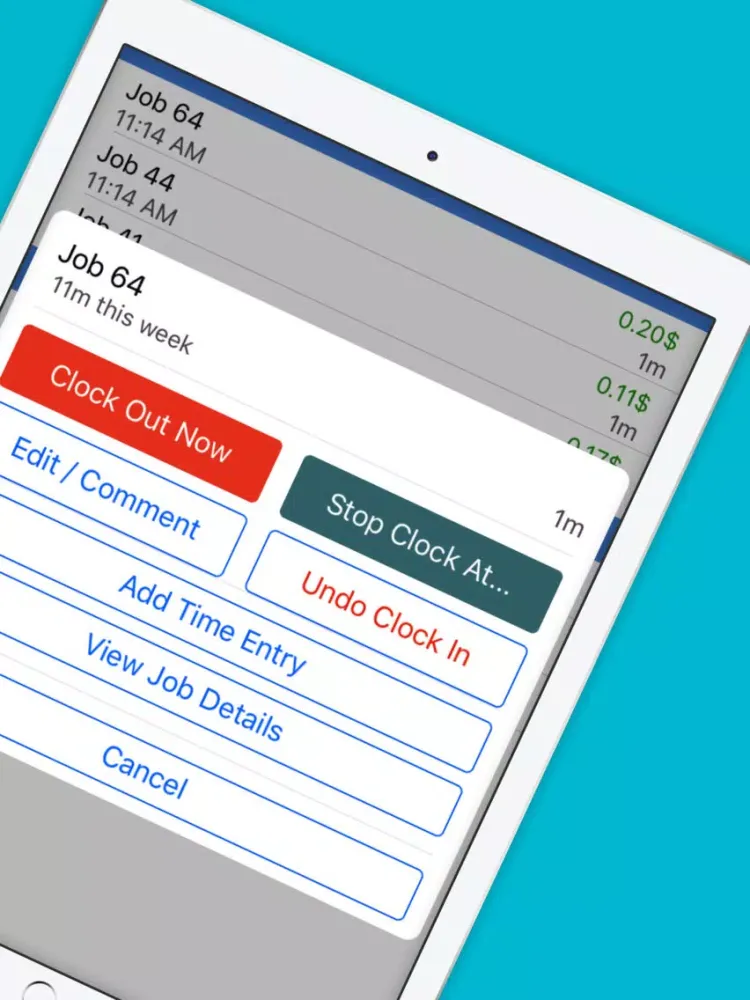HoursTracker - Time Tracker iPad  Ekran Görüntüleri