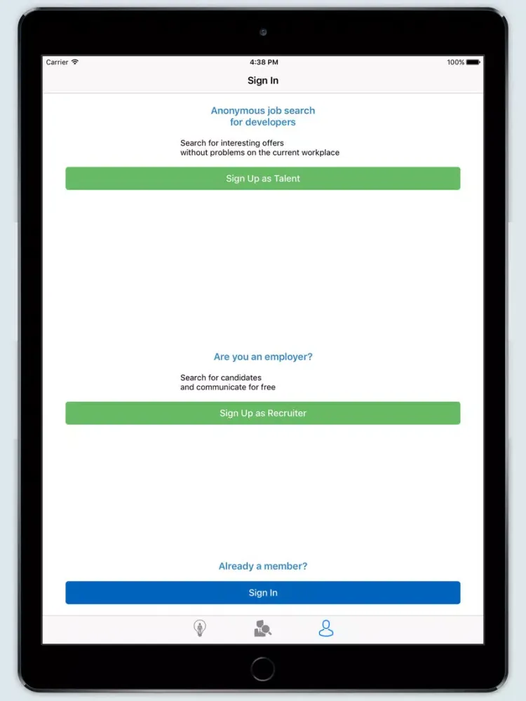 IT Jobs for Local Developer, QA/Automation Tester iPad  스크린샷