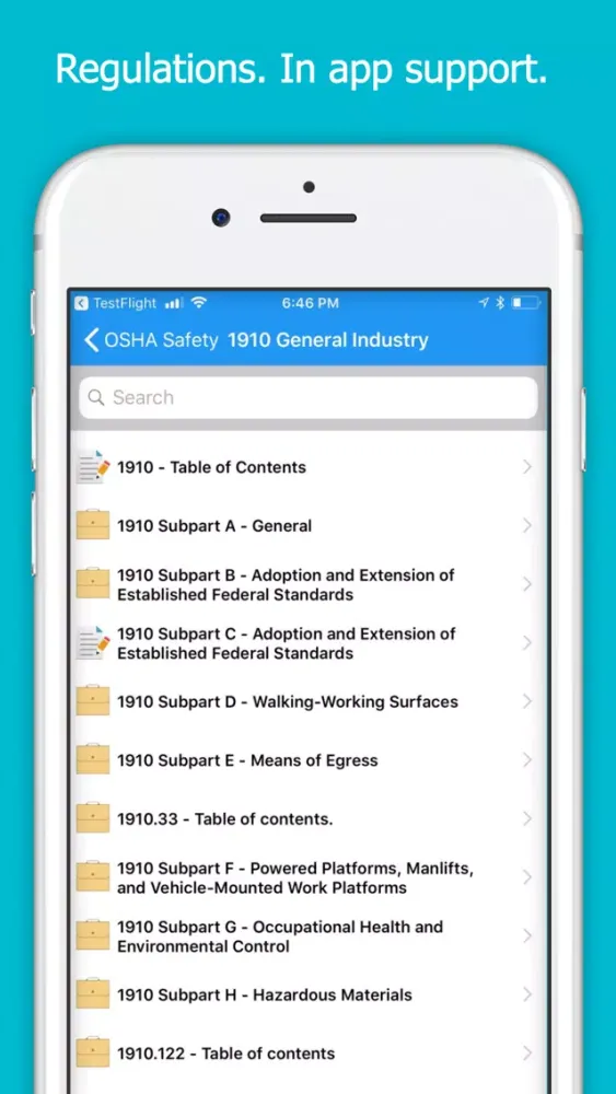 OSHA Safety Regulations Audits Ekran Görüntüleri