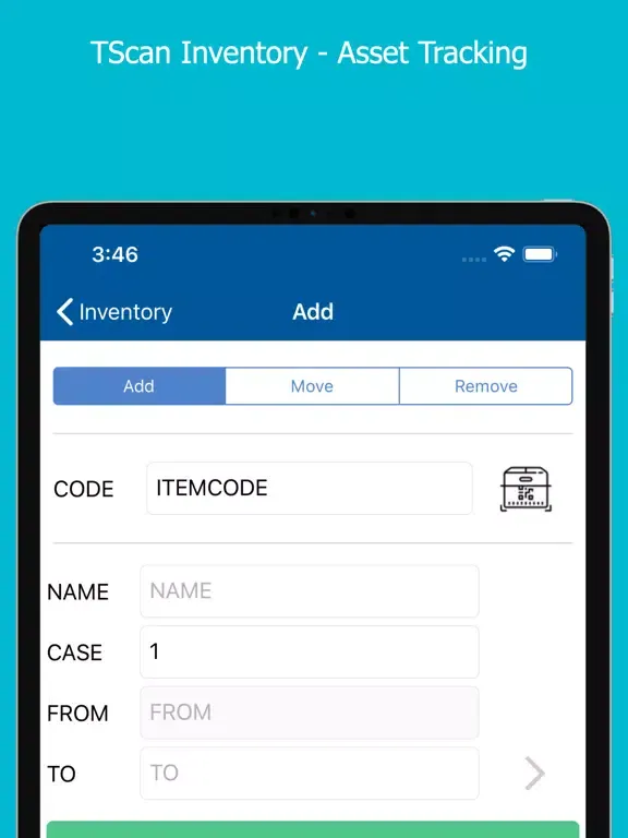 TScan Inventory Asset Tracking iPad 应用截图
