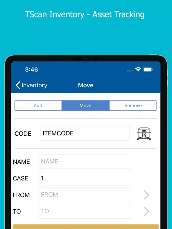 TScan Inventory Asset Tracking iPad 应用截图