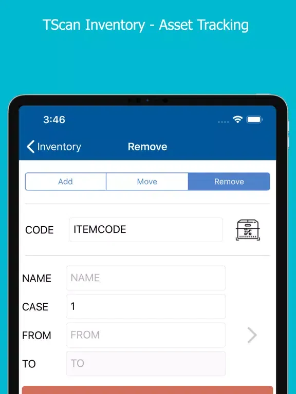 TScan Inventory Asset Tracking iPad 应用截图