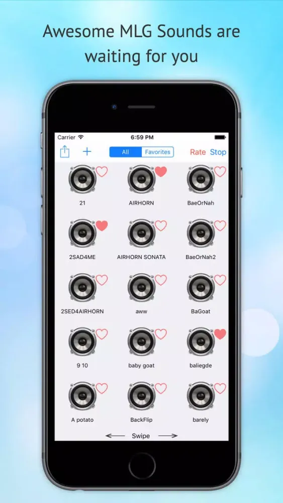 Screenshot di MLG Soundboard Pro - The Best Sound Board of MLG Sounds and VSounds for Vine Pro
