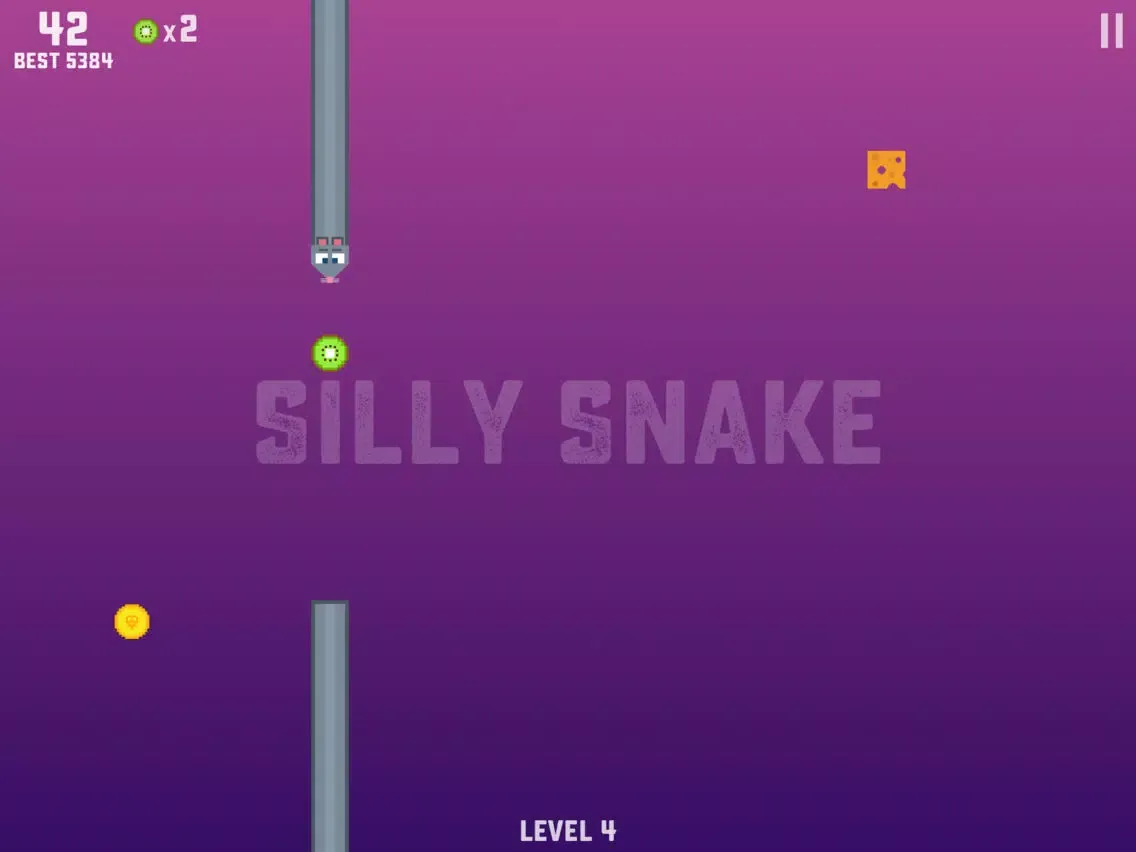 Silly Snake - Retro Arcade Snake iPad  Screenshots