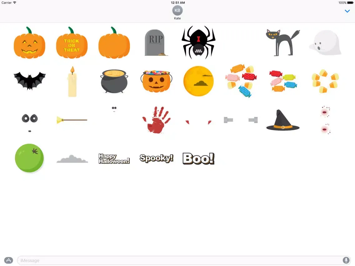 Super Stickies: Halloween iPad  스크린샷