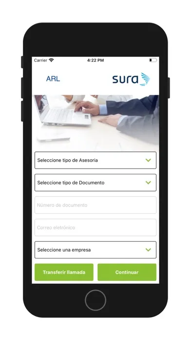 Asesor en Linea ARL SURA স্ক্রিনশট