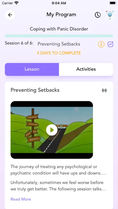 Resilify: for Resilience Screenshots
