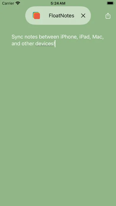 FloatNotes - Quick Memos स्क्रीनशॉट