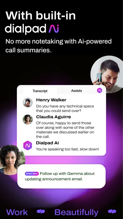 Dialpad Screenshots