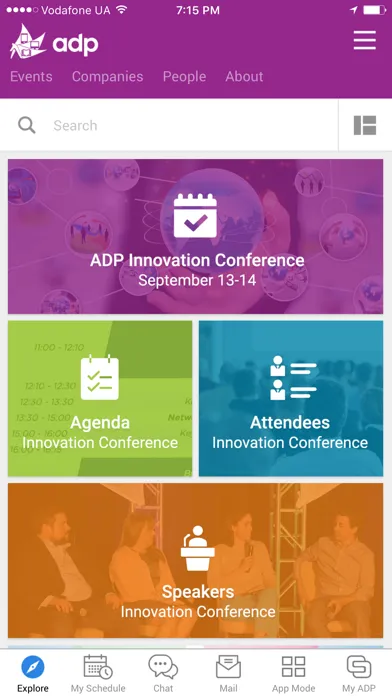 ADP Network Screenshots