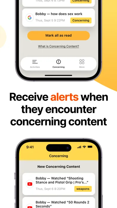صور BrightCanary Parental Controls