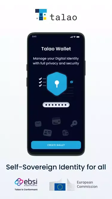 Talao wallet Screenshots