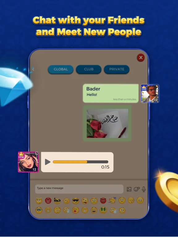 VIP بلوت iPad  Screenshots