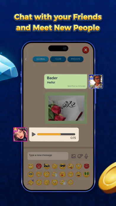 VIP بلوت Screenshots