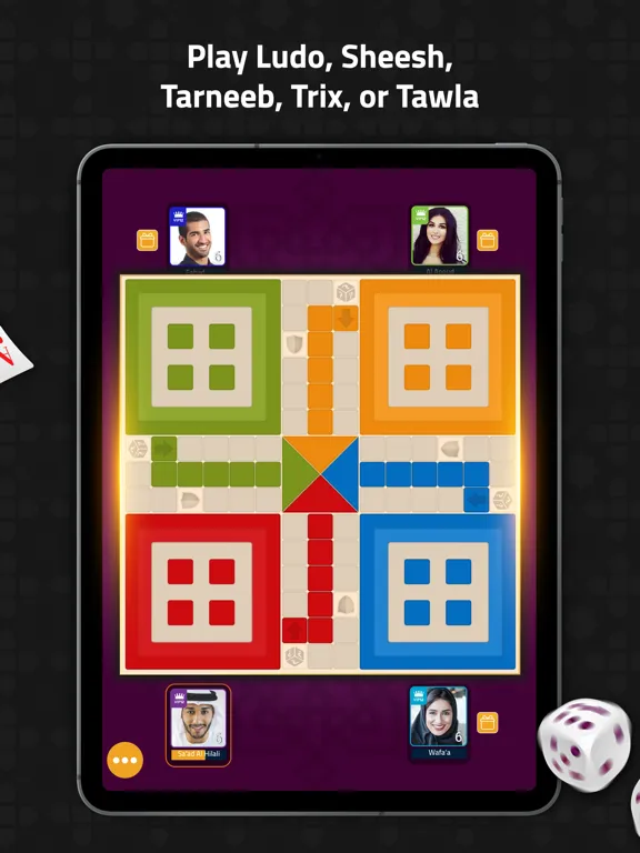 VIP Jalsat | Tarneeb & Trix iPad  Screenshots