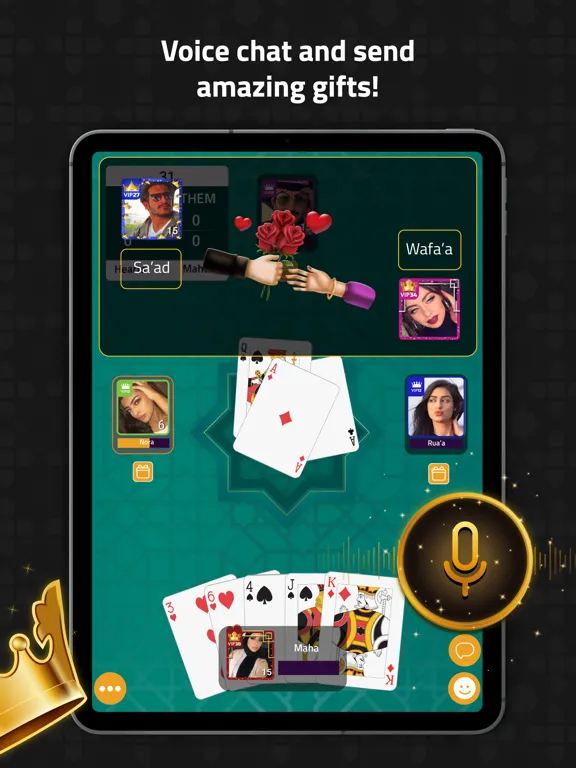 VIP Jalsat | Tarneeb & Trix iPad  Screenshots