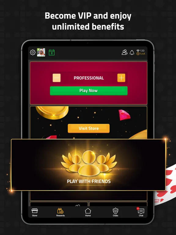 VIP Jalsat | Tarneeb & Trix iPad  Screenshots