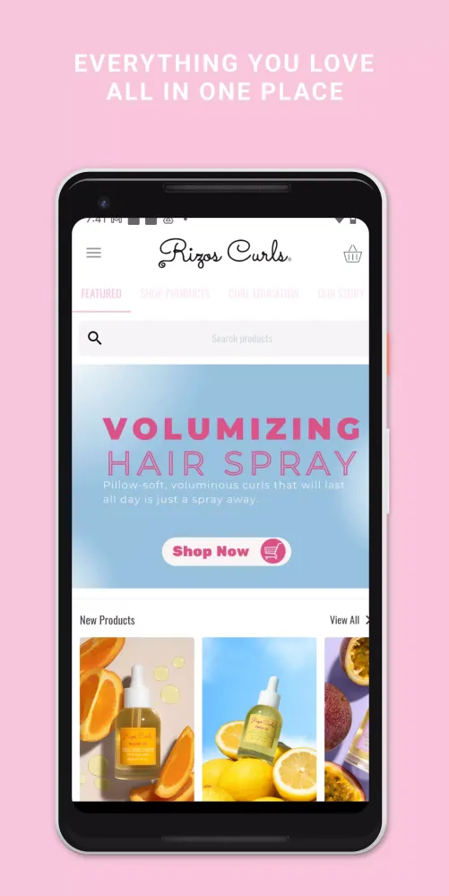 Rizos Curls Screenshots