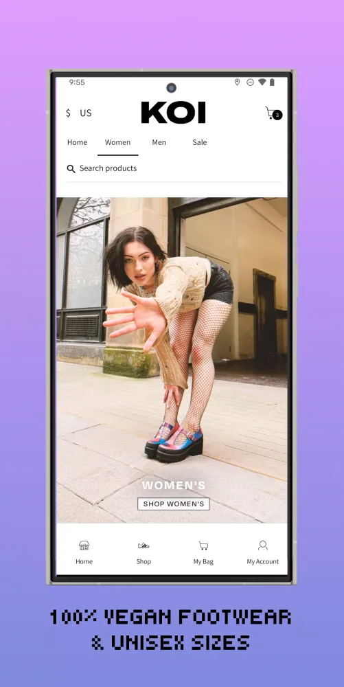 Koi Footwear Screenshots