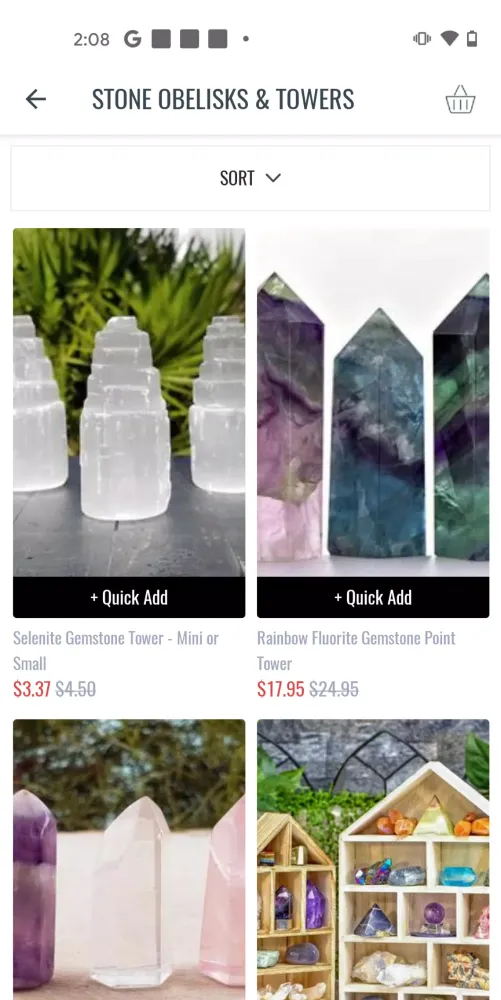 Crystal Gemstone Shop Screenshots