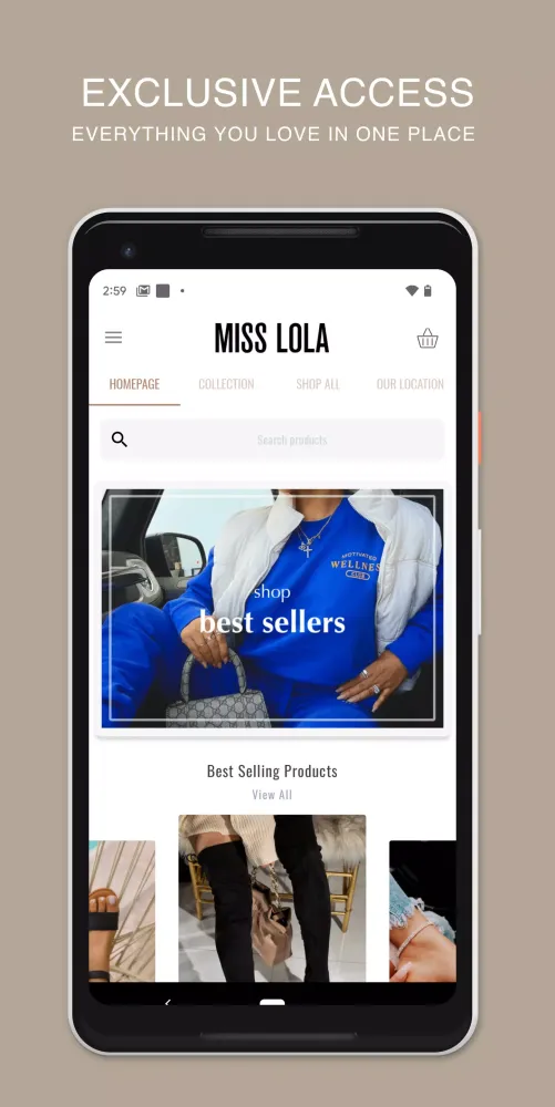 Ảnh chụp màn hình của MISS LOLA
