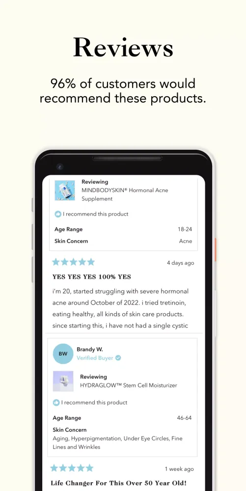CLEARSTEM Skincare Screenshots