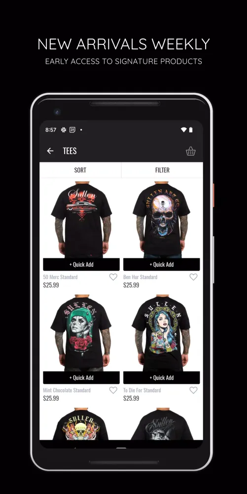 Sullen Clothing Screenshots