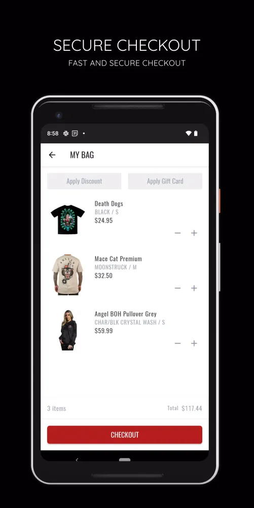 Sullen Clothing Screenshots