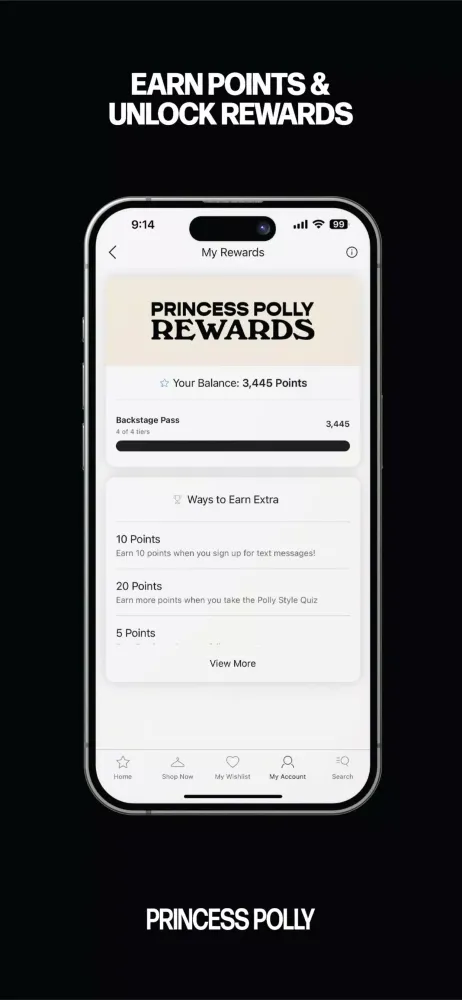 Princess Polly 스크린샷