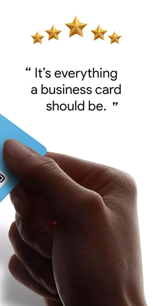 Tapni - Digital Business Card Screenshots