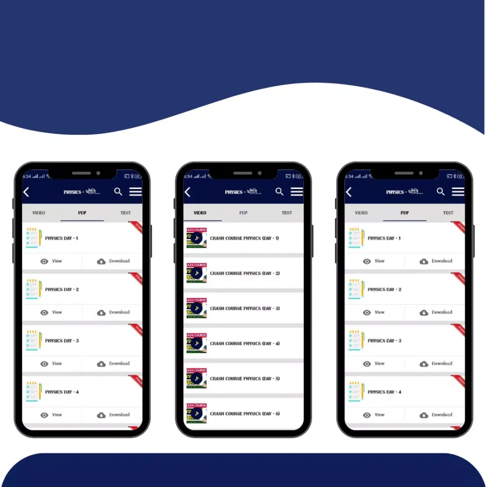 Target Board Screenshots