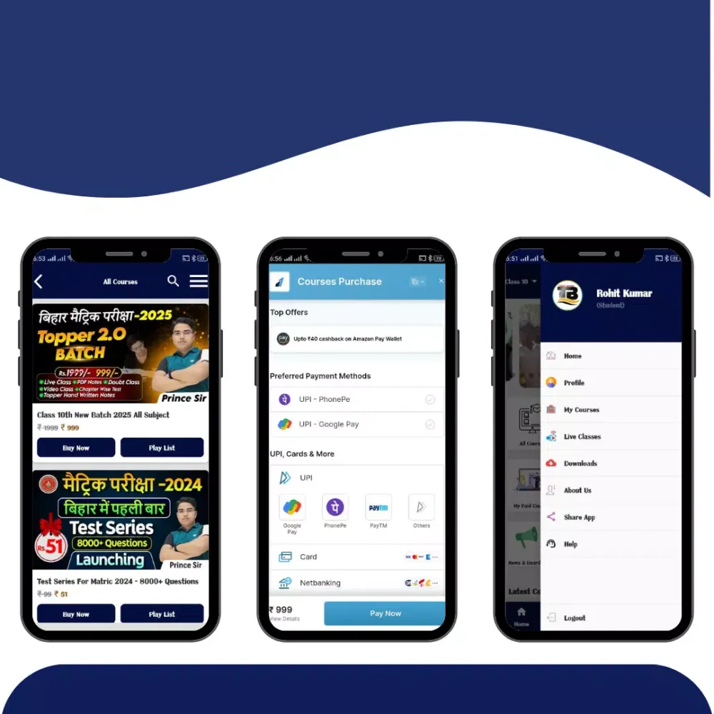 Target Board Screenshots
