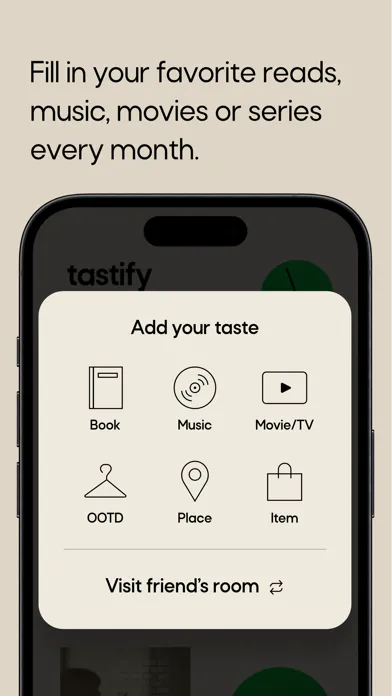 Tastify: Your Room of Taste Screenshots