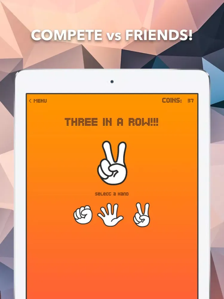 تصاویر Janken - The Classic Rock, Paper, Scissors Game! iPad 