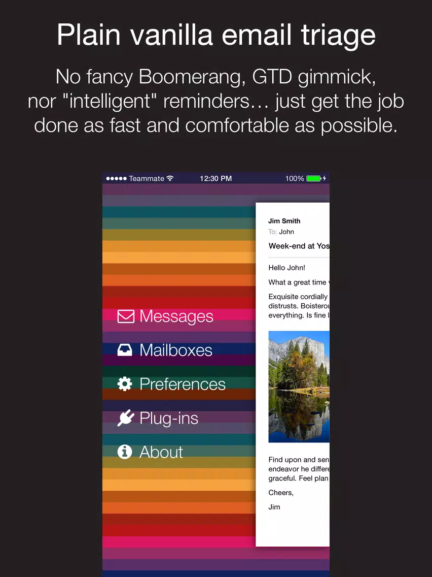 Ảnh chụp màn hình của Mailswipe: process your inbox in seconds & unsubscribe in a swipe iPad 