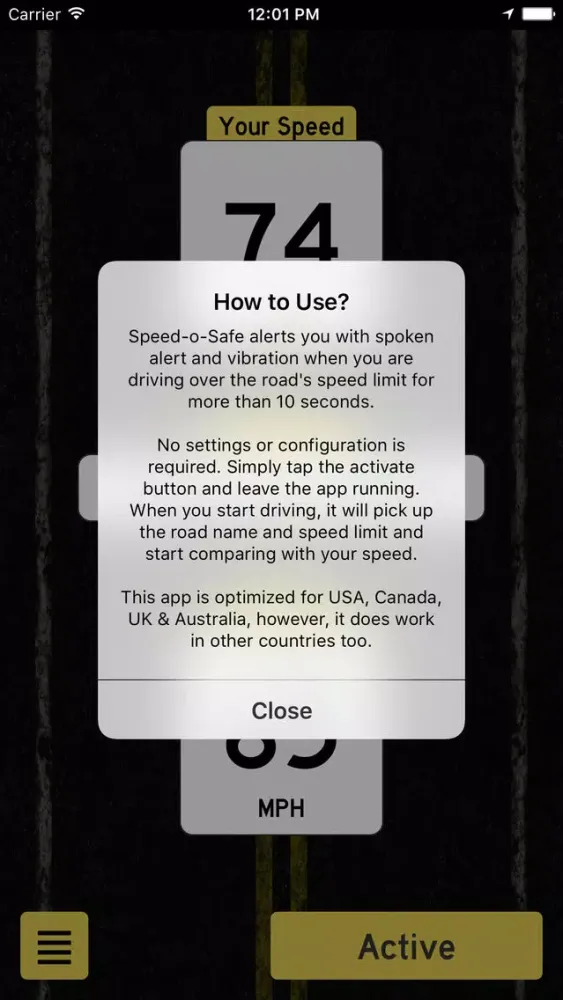 Capturas de pantalla de Speed-o-Safe